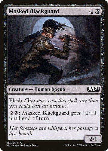 Masked blackguard m21 - masked,